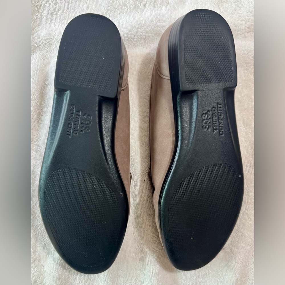 SAS Women’s Brown Leather Loafers Slip-Ons Size 9 - Picture 5 of 7